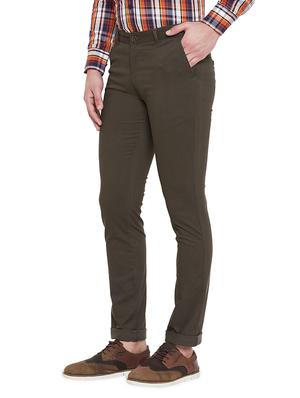 olive green solid chinos - 17524116 - Standard Image - 2