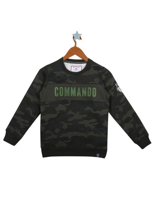 grey cotton sweatshirt - 17524137 - Standard Image - 1