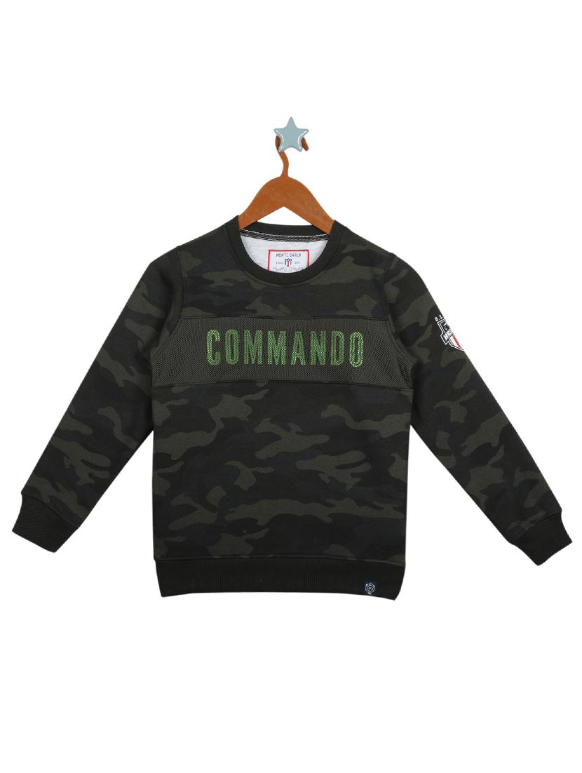 grey cotton sweatshirt - 17524137 - Zoom Image - 1