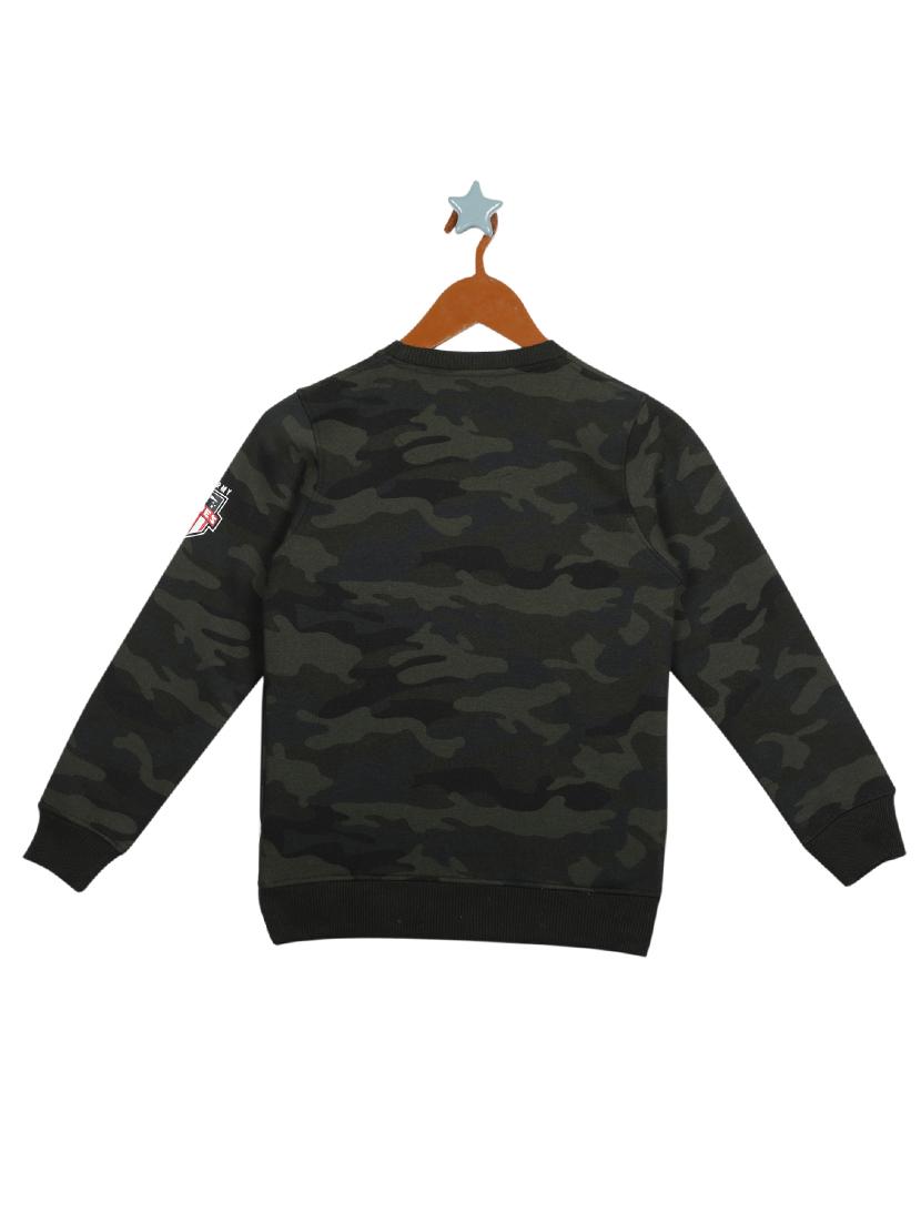 grey cotton sweatshirt - 17524137 - Zoom Image - 2