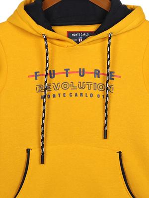 yellow cotton sweatshirt - 17524146 - Standard Image - 3