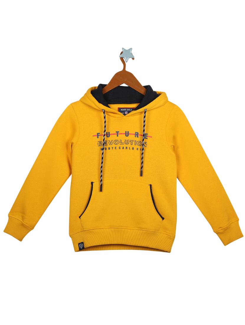 yellow cotton sweatshirt - 17524146 - Zoom Image - 1