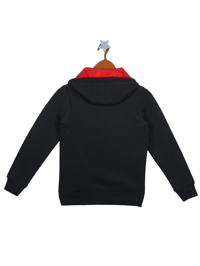 blue cotton sweatshirt - 17524147 - Zoom Image - 2