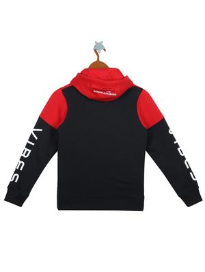 red cotton sweatshirt - 17524151 - Standard Image - 2