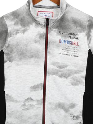 grey cotton sweatshirt - 17524160 - Standard Image - 3