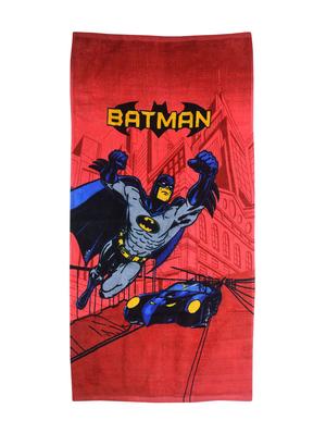 bianca digitally printed 100% cotton terry towel (dc cartoon) -1pc bath towel (kids towel) batman-multi - 17524172 - Standard Image - 2