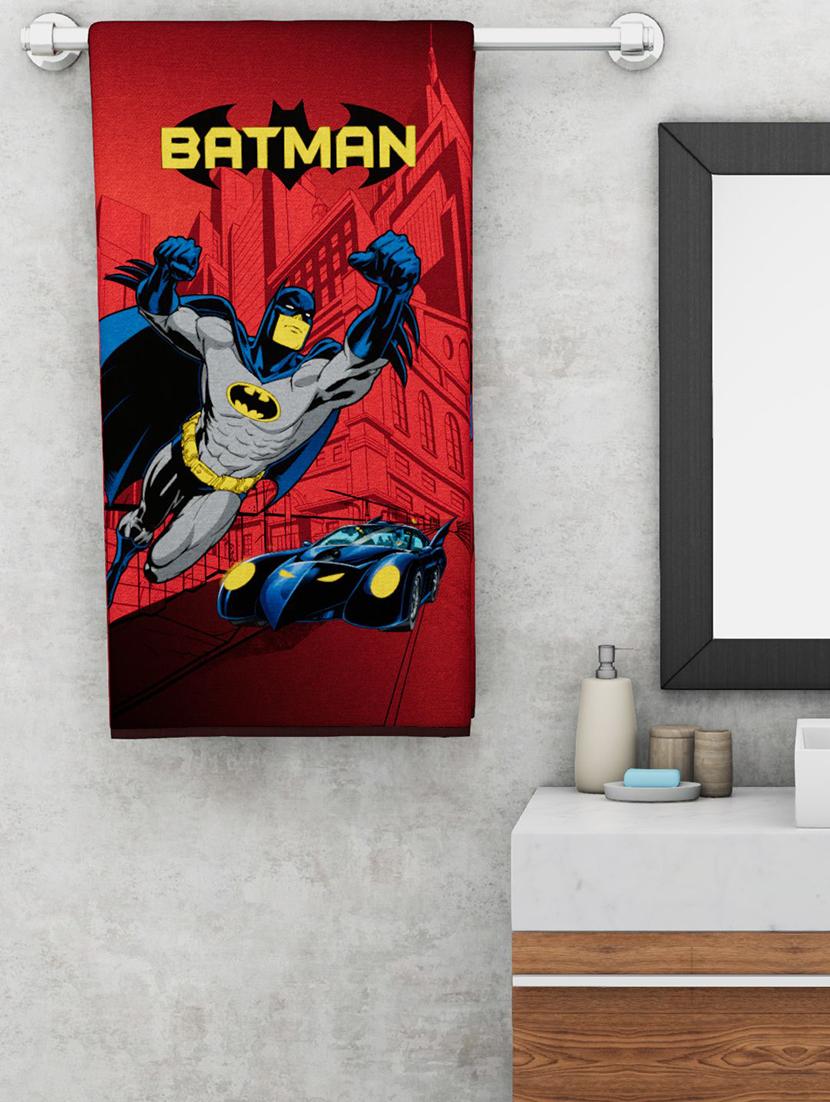 bianca digitally printed 100% cotton terry towel (dc cartoon) -1pc bath towel (kids towel) batman-multi - 17524172 - Zoom Image - 1