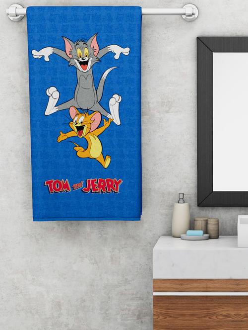 bianca digitally printed 100% cotton terry towel (dc cartoon) -1pc bath towel (kids towel) tom & jerry-multi - 17524175 - Standard Image - 1