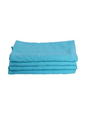 lorena quick-dry one side terry towel 100% cotton -4pc mix set (soho) solid-grey - 17524263 - Standard Image - 2