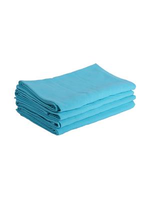 lorena quick-dry one side terry towel 100% cotton -4pc mix set (soho) solid-grey - 17524263 - Standard Image - 3
