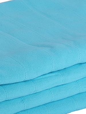 lorena quick-dry one side terry towel 100% cotton -4pc mix set (soho) solid-grey - 17524263 - Standard Image - 6