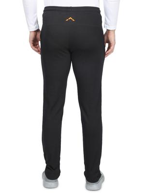 grey solid full length track pant - 17524464 - Standard Image - 3