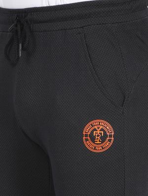 grey solid full length track pant - 17524464 - Standard Image - 5