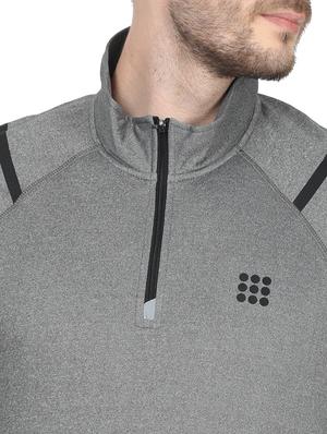 grey solid t-shirt - 17524474 - Standard Image - 5