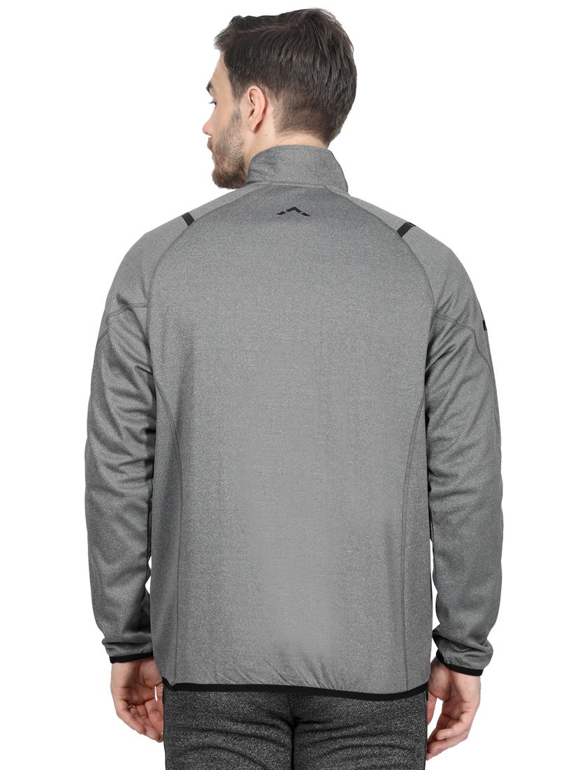 grey solid t-shirt - 17524474 - Zoom Image - 3