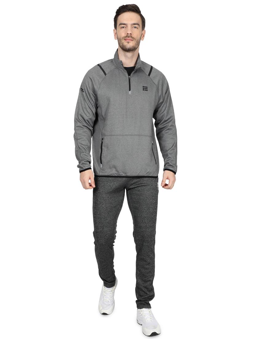 grey solid t-shirt - 17524474 - Zoom Image - 4