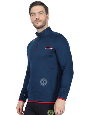 navy blue solid t-shirt - 17524475 - Standard Image - 2