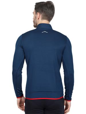 navy blue solid t-shirt - 17524475 - Standard Image - 3