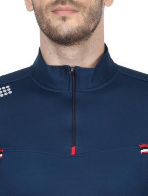 navy blue solid t-shirt - 17524475 - Standard Image - 5