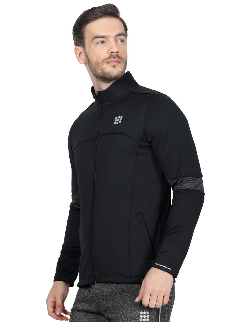 black solid sweatshirt - 17524477 - Zoom Image - 2