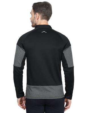 black color block sweatshirt - 17524478 - Standard Image - 3