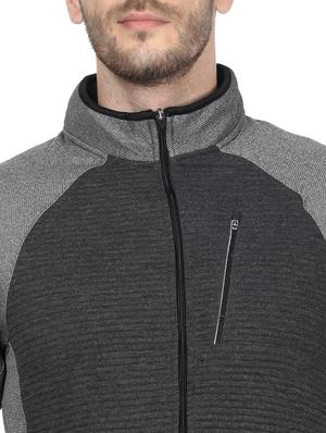 grey striped raglan sweatshirt - 17524480 - Standard Image - 5