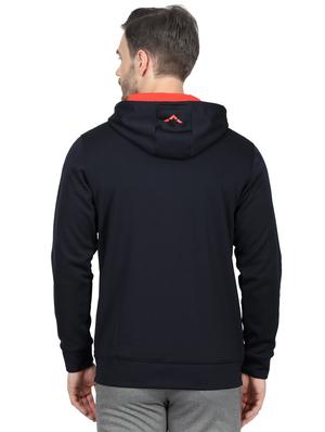 navy blue solid sweatshirt - 17524489 - Standard Image - 3
