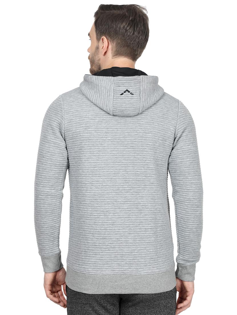 grey striped sweatshirt - 17524490 - Zoom Image - 3
