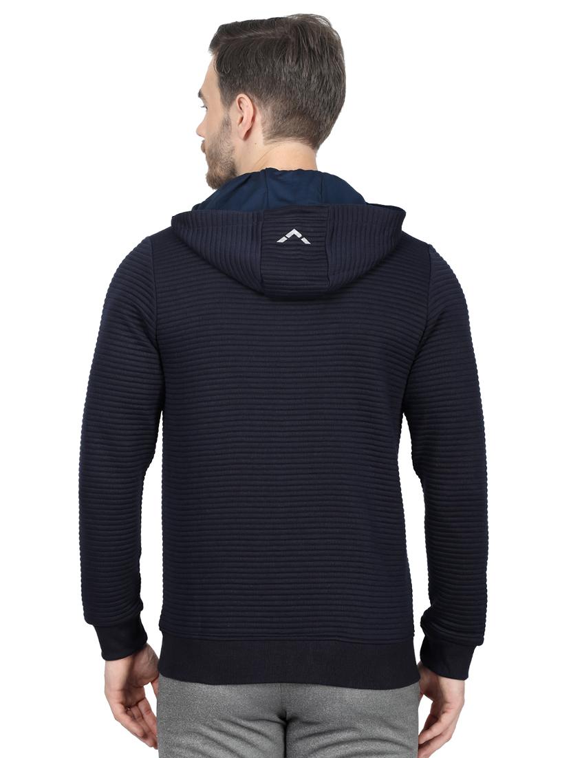 navy blue striped sweatshirt - 17524491 - Zoom Image - 3