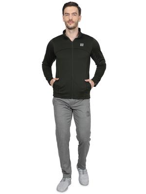 olive green solid sweatshirt - 17524493 - Standard Image - 4