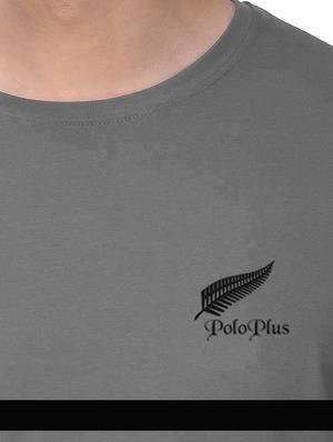grey taped t-shirt - 17524565 - Standard Image - 4