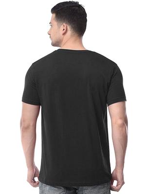 black solid t-shirt - 17524571 - Standard Image - 3