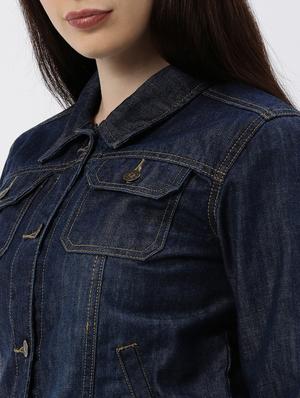 blue denim jacket - 17524678 - Standard Image - 5
