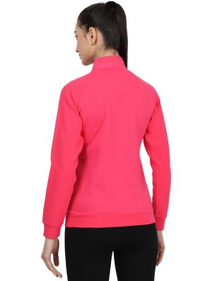 mandarin neck solid sweatshirt - 17524720 - Standard Image - 3