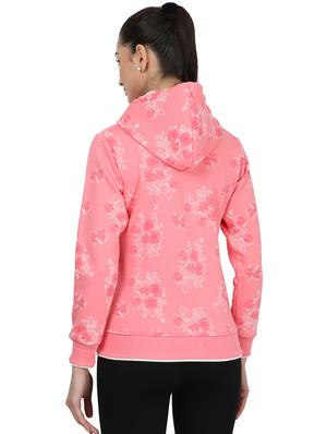 hooded neck floral sweatshirt - 17524725 - Standard Image - 3