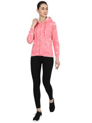 hooded neck floral sweatshirt - 17524725 - Standard Image - 4