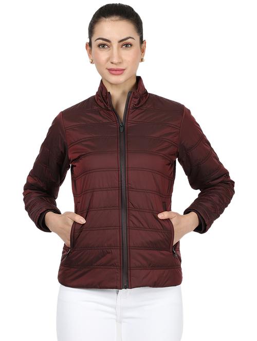 stand collar puffer jacket - 17524740 - Standard Image - 1