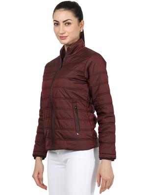 stand collar puffer jacket - 17524740 - Standard Image - 2