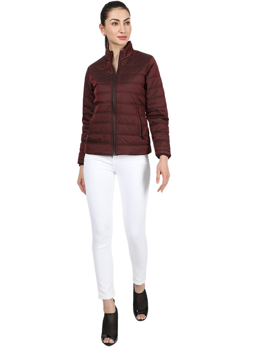 stand collar puffer jacket - 17524740 - Zoom Image - 4