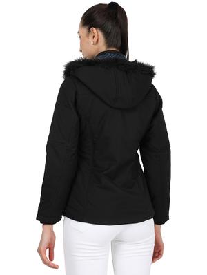 hooded neck parka jacket - 17524741 - Standard Image - 3