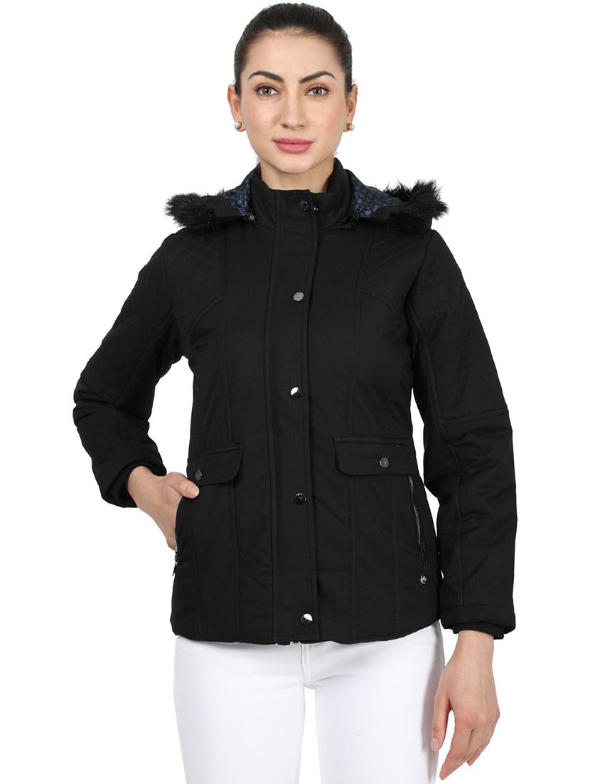 hooded neck parka jacket - 17524741 - Zoom Image - 1