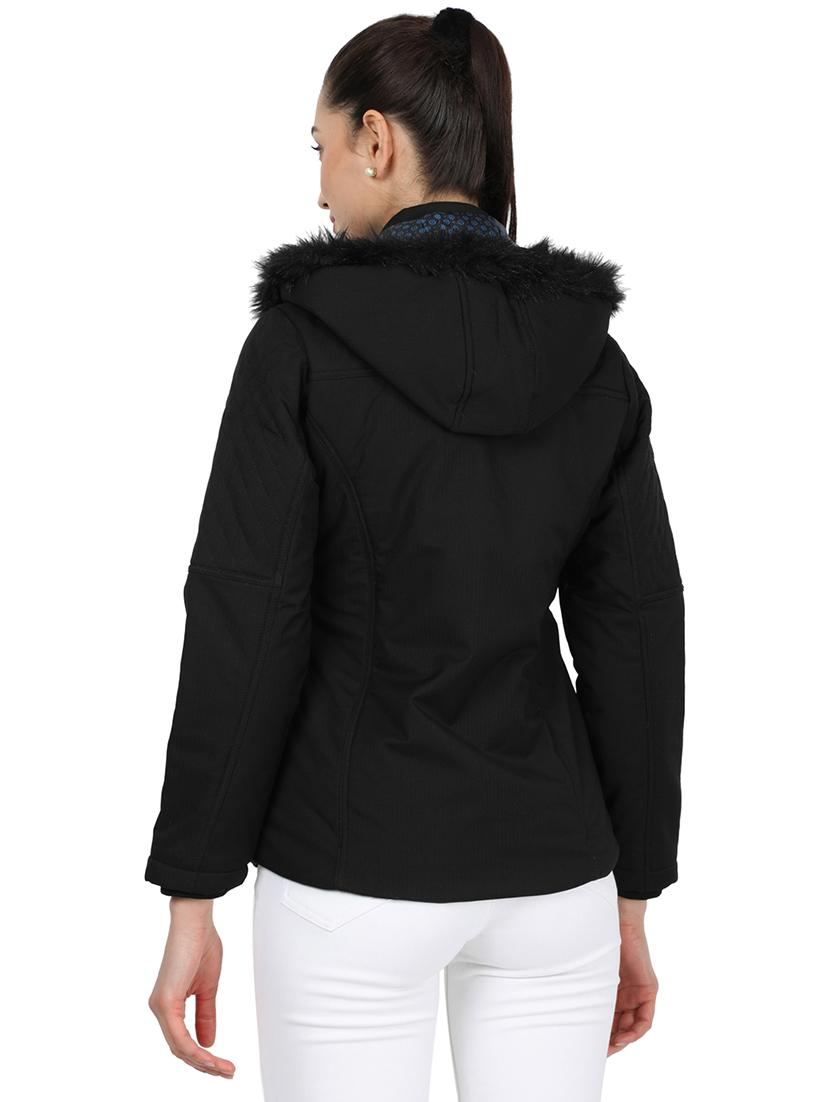 hooded neck parka jacket - 17524741 - Zoom Image - 3