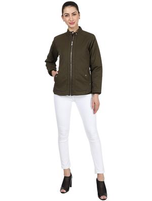 mandarin neck bomber jacket - 17524743 - Standard Image - 4