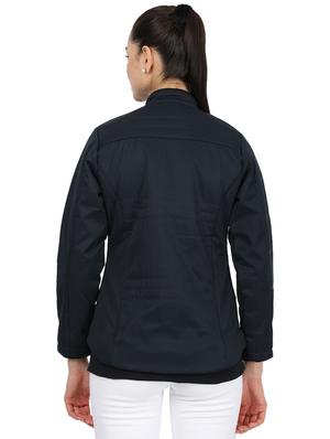 mandarin neck bomber jacket - 17524744 - Standard Image - 3