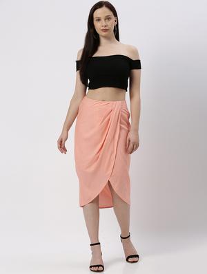 high rise sarong skirt - 17524748 - Standard Image - 4