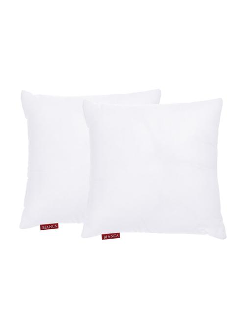 bianca cushion insert micro-fiber filling & anti-bacteria treated -2pc 12 x 12 (allergy guard) solid-white - 17524774 - Standard Image - 1