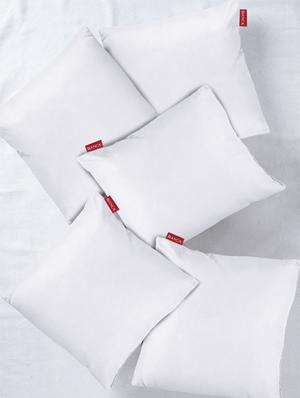 bianca cushion insert micro-fiber filling & anti-bacteria treated -5pc 12 x 12 (allergy guard) solid-white - 17524782 - Standard Image - 2