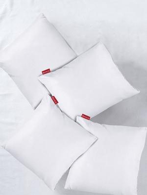 bianca cushion insert micro-fiber filling & anti-bacteria treated -4pc 18 x 18 (allergy guard) solid-white - 17524785 - Standard Image - 2
