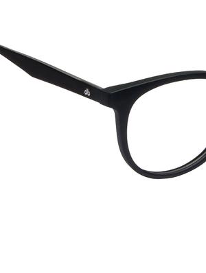 david blake matte black round women full rim eyeframe -ewdb2359mwzkm009c3|48mm - 17524811 - Standard Image - 4