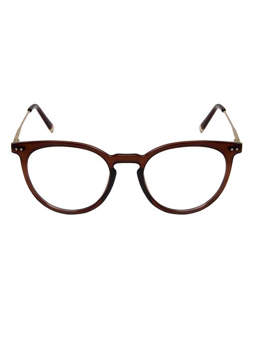 david blake brown round women full rim eyeframe -ewdb2376mwzkm007c3|48mm - 17524828 - Standard Image - 1